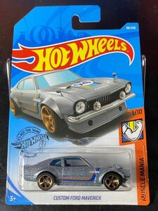 ホットウィール HOTWHEELS CUSTOM FORD MAVERICK フォード マーベリック Greddy シルバー