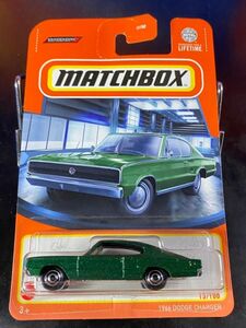MATCHBOX マッチボックス MBX 1966 66 DODGE CHARGER ダッジ チャージャー 緑