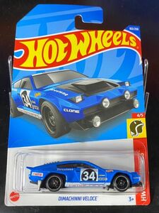 ホットウィール HOTWHEELS DIMACHINNI VELOCE 青