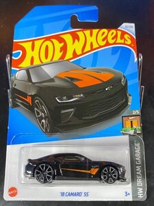 ホットウィール HOTWHEELS 18 CAMARO SS カマロ 黒