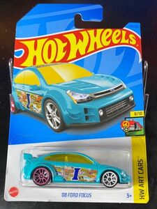 ホットウィール HOTWHEELS 08 FORD FOCUS フォード フォーカス HW ART CARS