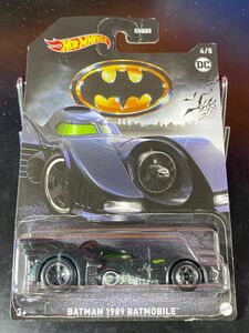 ホットウィール HOTWHEELS BATMAN BATMOBILE バットマン バットモービル 1989 4/5 DC