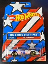 ホットウィール HOTWHEELS HW STARS & STRIPES 84 CORVETTE コルベット 星条旗_画像2