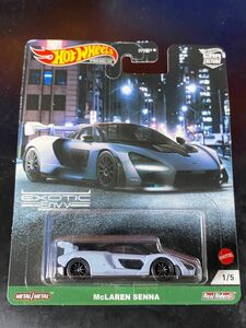 ホットウィール HOTWHEELS EXOTIC Envy McLAREN SENNA マクラーレン セナ Real Riders