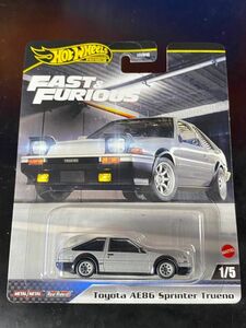 ホットウィール HOTWHEELS TOYOTA AE86 SPRINTER TRUENO トヨタ スプリンター トレノ 86 FAST&FURIOUS ワイルドスピード Real Riders