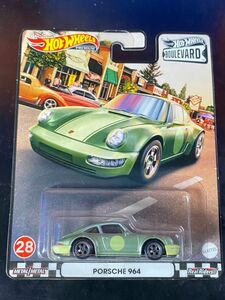 ホットウィール HOTWHEELS BOULEVARD PORSCHE 964 ポルシェ Real Riders