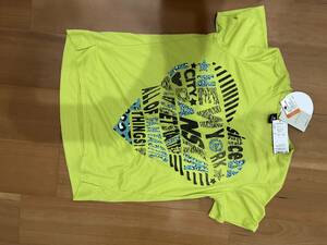  new tag! Dance gold BIG Silhouette T-shirt M neon yellow beautiful goods . tag ....