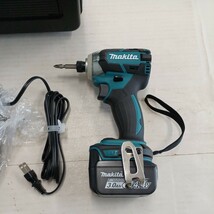 マキタ 充電式インパクトドライバ TD137DRFX 青 3.0Ah 14.4v makita 長期保管 充電器 インパクトドライバ 充電式 インパクトドライバー_画像2