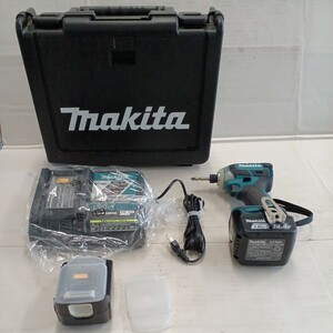 Makita Rechargable ударный драйвер TD137DRFX Blue 3.0AH 14.4V Makita Long -Trom Lock Hore Charg