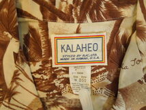 KALAHEO 半袖アロハシャツ　MADE IN HAWAII Mサイズ_画像2