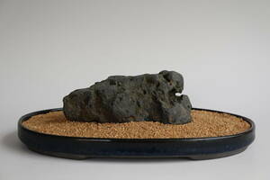  suiseki st .. river stone lion Hiroshima prefecture 