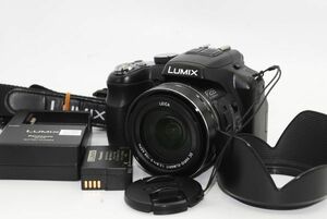 20091　【極上品・動作確認済】パナソニック　Panasonic　ルミックス LUMIX DMC-FZ200-K　FZ200 ブラック　付属品多数