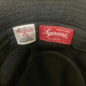 Supreme Harris Tweed Classic Logo バケットハット1000円スタート！の画像2