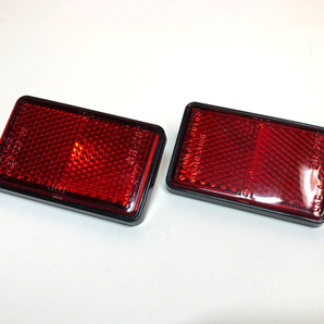 カワサキ 純正 サイド リフレクター 反射板 赤色 Z750FX Z1000MK2 ゼファー750FX外装 等にの画像1