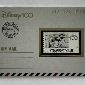 250枚限定 EPOCH Disney100 スタンプ 蒸気船 ウィリー ミッキーマウス MICKEY MOUSE ディズニー エポックの画像1