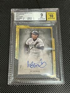 鑑定済 BGS9/10 1枚限定 1/1 鈴木一朗 Topps Diamond Icons イチロー Ichiro Suzuki