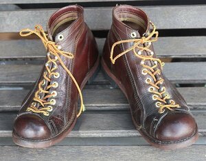BO38 Warehouse WAREHOUSE Solo gdoTHOROGOOD America old clothes America made Monkey boots us8 Work boots special order cork sole light brown group Old 