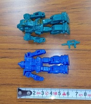 ミニプラモ 2個 セット / サイコガンダム ネモ ミニプラ ガンプラ 森永 食玩 おまけ 昭和 レトロ 当時物 ジャンク sun01_画像2