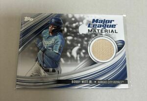 Bobby Witt Jr. 2023 Topps Major League Material Bat