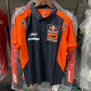 新品 夏用 KTM RedBull MoToGP polo シャツの画像1