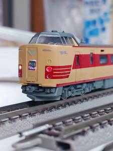381 series -.. line Special sudden - Old Japanese National Railways color ... penetrate type . head vehicle kmo is single goods TOMIX repaint modified goods 