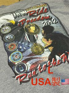 USA製　JENSEN Tシャツ Lサイズ グレー