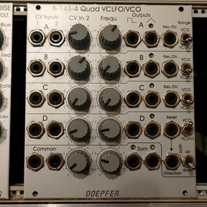 Doepfer A-143-4 QUAD VCLFO/VCOユーロラック モジュラーシンセの画像1