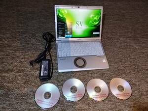 Panasonic Let's note CF-SV7【動作品】純正リカバリDVD付(DtoDあり)