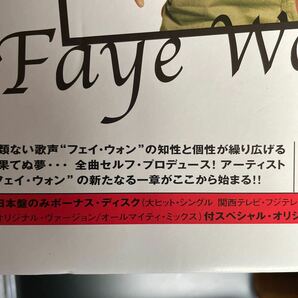 フェイ・ウォン 王菲 Faye Wong 光の翼 スペシャルパッケージ 発売時の店頭告知スタンドPOP付き 2001年 東芝EMI TOCP-65865 の画像8