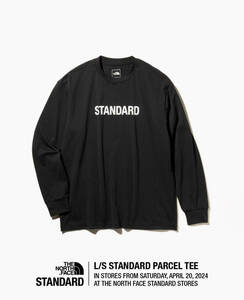 ノースフェイススタンダード　THE NORTH FACE L/S STANDARD PARCEL Tee Lサイズ【新品未使用】