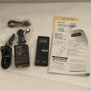 ● Yamazen Qriom Am/FM Radio Recorder YVR-R300 Curiom Yamazen IC Recorder Voice Recorder ●