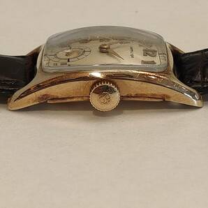 ●ハミルトン HAMILTON 14K GOLD FILLED S&W 手巻き 腕時計 稼動 現状品●の画像2