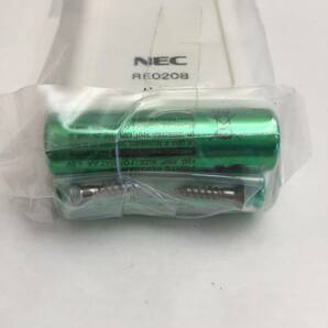 ▲未使用未開封品 NEC シーリングライト用リモコン RE0208 対応電池付き 壁掛けホルダー付き▲の画像4