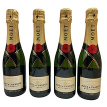 MOET&CHANDON モエ エ シャンドン ブリュット ハーフ ボトル 白4本 375ml 4本セット 箱付き 4-1-24〜27 同梱不可 N_画像2