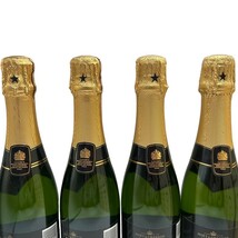 MOET&CHANDON モエ エ シャンドン ブリュット ハーフ ボトル 白4本 375ml 4本セット 箱付き 4-1-32〜35同梱不可 N_画像5