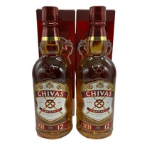 CHIVAS REGAL シーバスリーガル 12年 700ml 40% 2本セット 未開栓 4-1-40.41 同梱不可 N_画像1