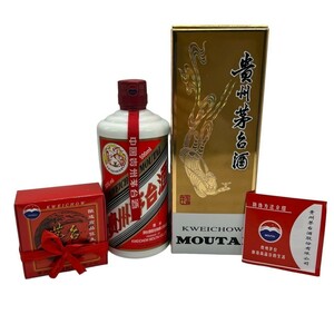 貴州茅台酒 マオタイ酒 天女ラベル 2021 MOUTAI KWEICHOW 中国酒 500ml 53% 箱 冊子 グラス付 947g 4-15-87 同梱不可 N