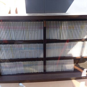 CD　源氏物語　東芝emi 　ラックごと　まとめて　収納　205冊　セット　二点欠品　cd 村上リウ　ゆうパック160手渡し　引取　対応　栃木県