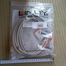 lindy プレミアム　dvi-d デュアルリンク延長ケーブル　3m 未使用　延長ケーブル　コネクター　パソコン　周辺機器　41246 送料520 未使用_画像1