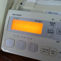 電話機　デジタルコードレスファクシミリ　ゆうパック80 通電確認　コキ　ux-d22cl 説明書 子機 FAX_画像3