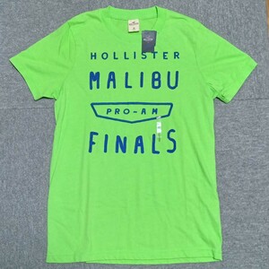 ホリスター HOLLISTER 半袖 Tシャツ 緑 黄緑 M グリーン