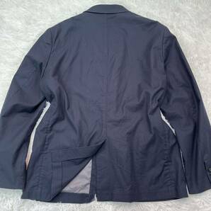 極美品/XLサイズ●エディーバウアー Eddie Bauer テーラードジャケット ブレザー 2B メンズ ビジネス ネイビー 紺色の画像3