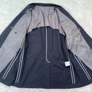 極美品/XLサイズ●エディーバウアー Eddie Bauer テーラードジャケット ブレザー 2B メンズ ビジネス ネイビー 紺色の画像4