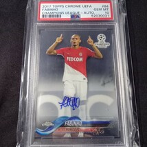 【PSA10 】 ファビーニョ 2017 Topps chrome UEFA CL #84 Fabinho 直筆サイン AUTO リバプール　モナコ　ブラジル代表_画像1