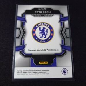 【直筆サイン】ペトル・チェフ 2023-24 Panini Prizm Premier League Soccer Petr Cech AUTO チェルシー アーセナル チェコ代表の画像2