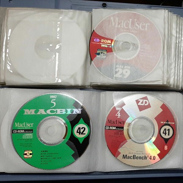 MacUser 付属CD-ROM 40枚セット 