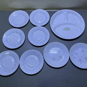 CORELLE コレール プレート USA 食器 洋食器 小皿 大皿 花柄 発送サイズ80の画像3