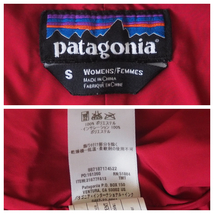 ☆送料無料☆ patagonia パタゴニア 古着 ジップアップ ジャケット レディース S レッド アウター 中古 即決_画像8