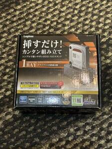 Logitec ロジテック HDD SSD スタンド LGB-1BSTU3 中古品