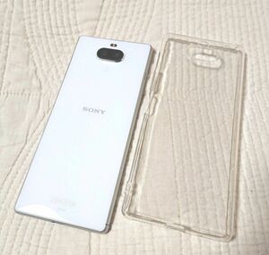 【極美品】Xperia 8 SOV42 ホワイト auストレージ 64GB Android　SIMフリー
